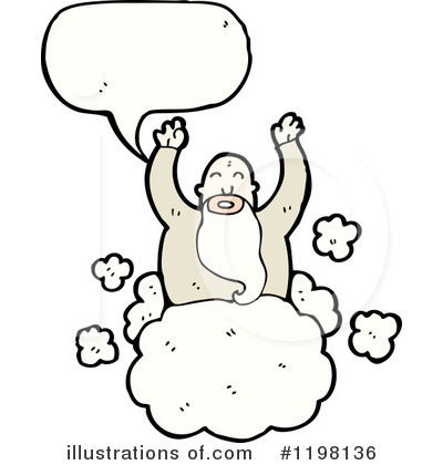 Royalty-Free (RF) God Clipart Illustration by lineartestpilot - Stock Sample #1198136