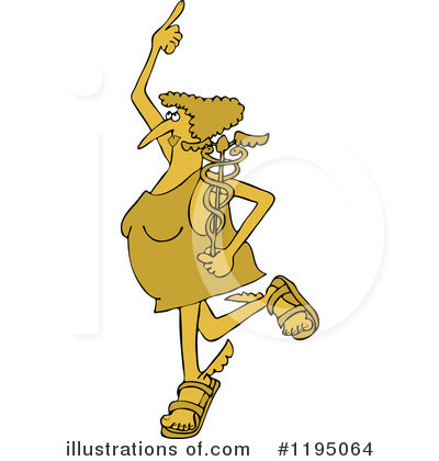 Royalty-Free (RF) Goddess Clipart Illustration by djart - Stock Sample #1195064