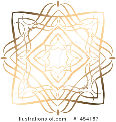 Royalty-Free (RF) Gold Clipart Illustration by KJ Pargeter - Stock Sample #1454187