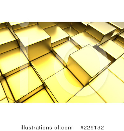 Royalty-Free (RF) Gold Clipart Illustration by chrisroll - Stock Sample #229132