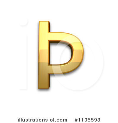 Royalty-Free (RF) Gold Design Element Clipart Illustration by Leo Blanchette - Stock Sample #1105593