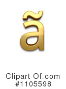Gold Design Element Clipart #1105598 by Leo Blanchette