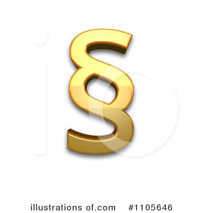 Royalty-Free (RF) Gold Design Element Clipart Illustration by Leo Blanchette - Stock Sample #1105646