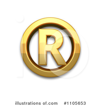 Royalty-Free (RF) Gold Design Element Clipart Illustration by Leo Blanchette - Stock Sample #1105653