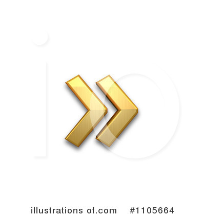 Royalty-Free (RF) Gold Design Element Clipart Illustration by Leo Blanchette - Stock Sample #1105664