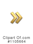 Gold Design Element Clipart #1105664 by Leo Blanchette
