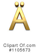 Gold Design Element Clipart #1105673 by Leo Blanchette