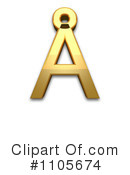 Gold Design Element Clipart #1105674 by Leo Blanchette