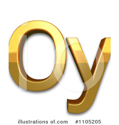 Royalty-Free (RF) Gold Design Elements Clipart Illustration by Leo Blanchette - Stock Sample #1105205