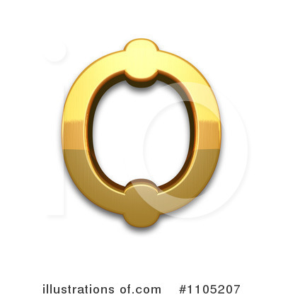 Royalty-Free (RF) Gold Design Elements Clipart Illustration by Leo Blanchette - Stock Sample #1105207