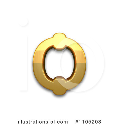 Royalty-Free (RF) Gold Design Elements Clipart Illustration by Leo Blanchette - Stock Sample #1105208