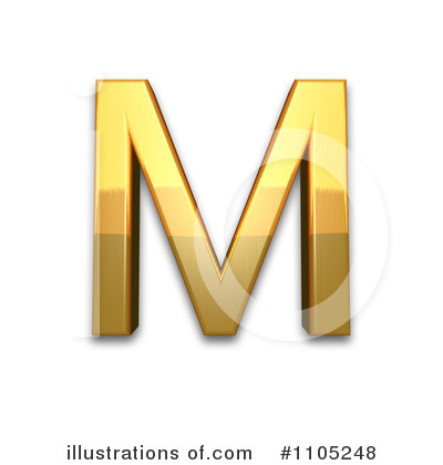 Royalty-Free (RF) Gold Design Elements Clipart Illustration by Leo Blanchette - Stock Sample #1105248