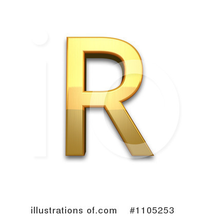 Royalty-Free (RF) Gold Design Elements Clipart Illustration by Leo Blanchette - Stock Sample #1105253