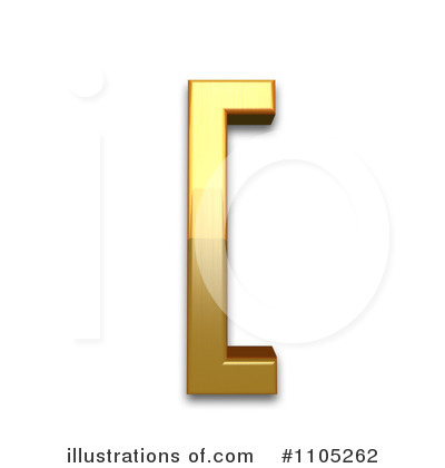 Royalty-Free (RF) Gold Design Elements Clipart Illustration by Leo Blanchette - Stock Sample #1105262