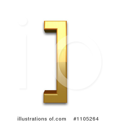 Royalty-Free (RF) Gold Design Elements Clipart Illustration by Leo Blanchette - Stock Sample #1105264