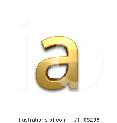Royalty-Free (RF) Gold Design Elements Clipart Illustration by Leo Blanchette - Stock Sample #1105268