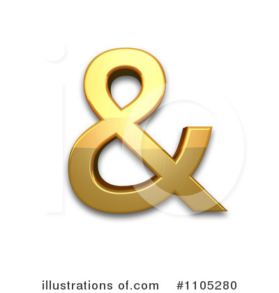 Royalty-Free (RF) Gold Design Elements Clipart Illustration by Leo Blanchette - Stock Sample #1105280