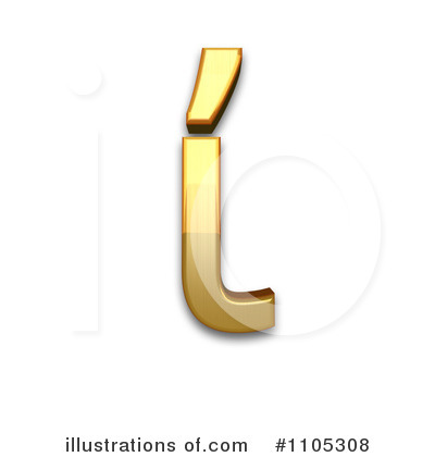 Royalty-Free (RF) Gold Design Elements Clipart Illustration by Leo Blanchette - Stock Sample #1105308