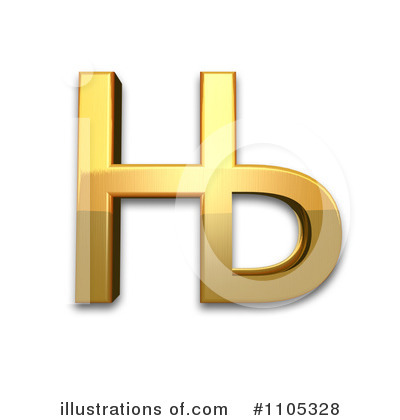 Royalty-Free (RF) Gold Design Elements Clipart Illustration by Leo Blanchette - Stock Sample #1105328