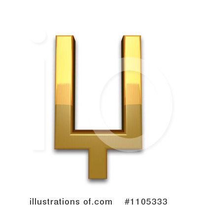 Royalty-Free (RF) Gold Design Elements Clipart Illustration by Leo Blanchette - Stock Sample #1105333