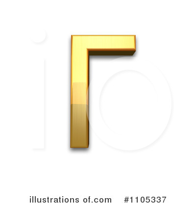 Royalty-Free (RF) Gold Design Elements Clipart Illustration by Leo Blanchette - Stock Sample #1105337