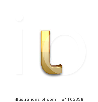 Royalty-Free (RF) Gold Design Elements Clipart Illustration by Leo Blanchette - Stock Sample #1105339
