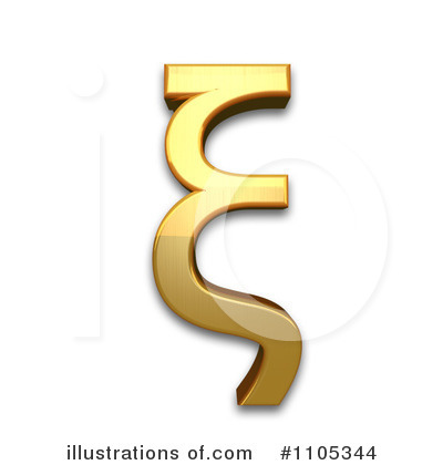 Royalty-Free (RF) Gold Design Elements Clipart Illustration by Leo Blanchette - Stock Sample #1105344