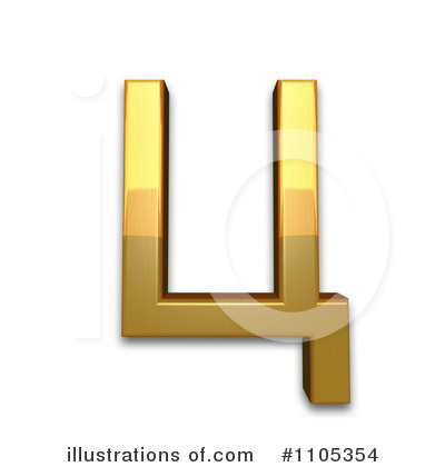 Royalty-Free (RF) Gold Design Elements Clipart Illustration by Leo Blanchette - Stock Sample #1105354