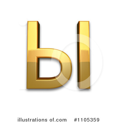 Royalty-Free (RF) Gold Design Elements Clipart Illustration by Leo Blanchette - Stock Sample #1105359