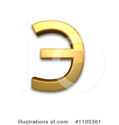 Royalty-Free (RF) Gold Design Elements Clipart Illustration by Leo Blanchette - Stock Sample #1105361