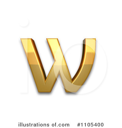 Royalty-Free (RF) Gold Design Elements Clipart Illustration by Leo Blanchette - Stock Sample #1105400