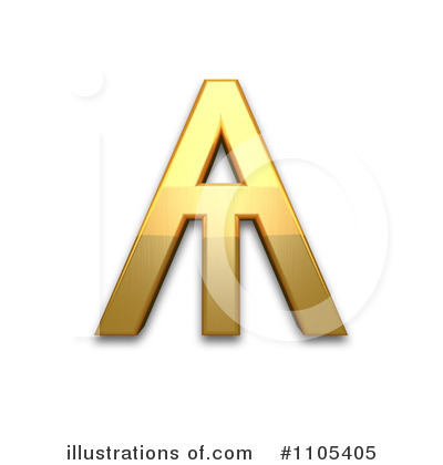 Royalty-Free (RF) Gold Design Elements Clipart Illustration by Leo Blanchette - Stock Sample #1105405