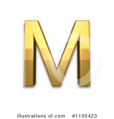 Royalty-Free (RF) Gold Design Elements Clipart Illustration by Leo Blanchette - Stock Sample #1105423