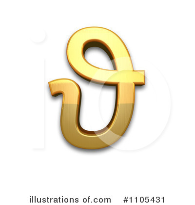 Royalty-Free (RF) Gold Design Elements Clipart Illustration by Leo Blanchette - Stock Sample #1105431