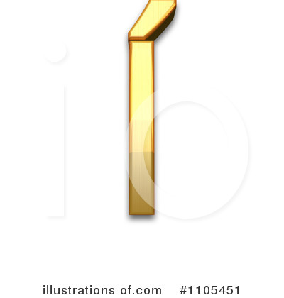 Royalty-Free (RF) Gold Design Elements Clipart Illustration by Leo Blanchette - Stock Sample #1105451