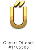 Gold Design Elements Clipart #1105505 by Leo Blanchette