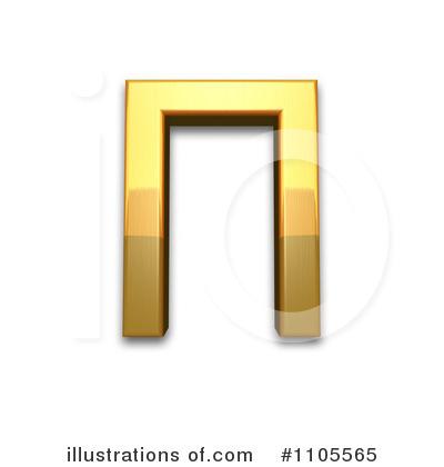 Royalty-Free (RF) Gold Design Elements Clipart Illustration by Leo Blanchette - Stock Sample #1105565