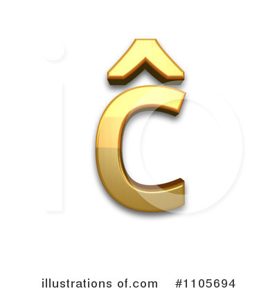 Royalty-Free (RF) Gold Design Elements Clipart Illustration by Leo Blanchette - Stock Sample #1105694