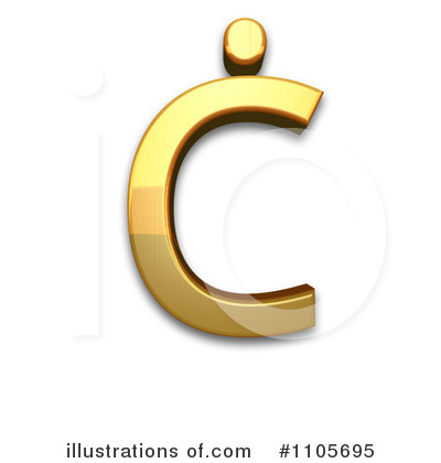 Royalty-Free (RF) Gold Design Elements Clipart Illustration by Leo Blanchette - Stock Sample #1105695