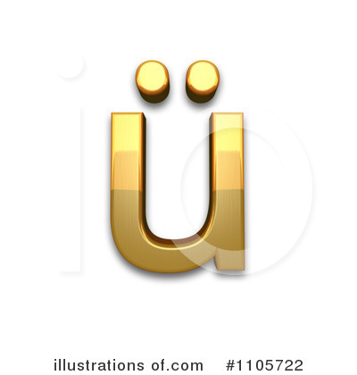 Royalty-Free (RF) Gold Design Elements Clipart Illustration by Leo Blanchette - Stock Sample #1105722