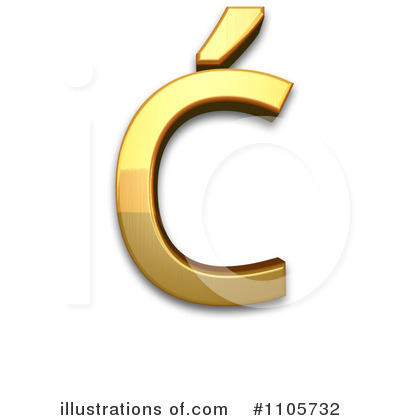 Royalty-Free (RF) Gold Design Elements Clipart Illustration by Leo Blanchette - Stock Sample #1105732
