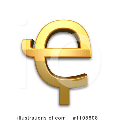 Royalty-Free (RF) Gold Design Elements Clipart Illustration by Leo Blanchette - Stock Sample #1105808