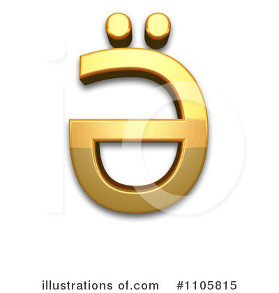 Royalty-Free (RF) Gold Design Elements Clipart Illustration by Leo Blanchette - Stock Sample #1105815