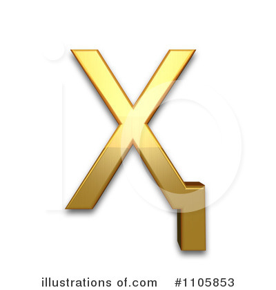 Royalty-Free (RF) Gold Design Elements Clipart Illustration by Leo Blanchette - Stock Sample #1105853