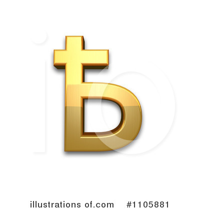 Gold Design Element Clipart #1105881 by Leo Blanchette