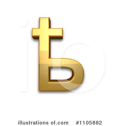 Royalty-Free (RF) Gold Design Elements Clipart Illustration by Leo Blanchette - Stock Sample #1105882