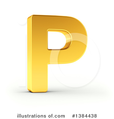 Gold Letter Clipart #1384438 by stockillustrations