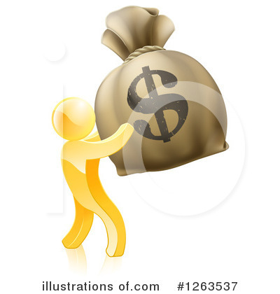 Currency Clipart #1263537 by AtStockIllustration