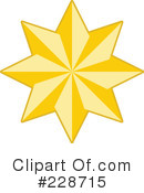 Golden Star Clipart #228715 by KJ Pargeter