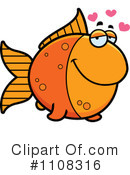 Goldfish Clipart #1108316 by Cory Thoman